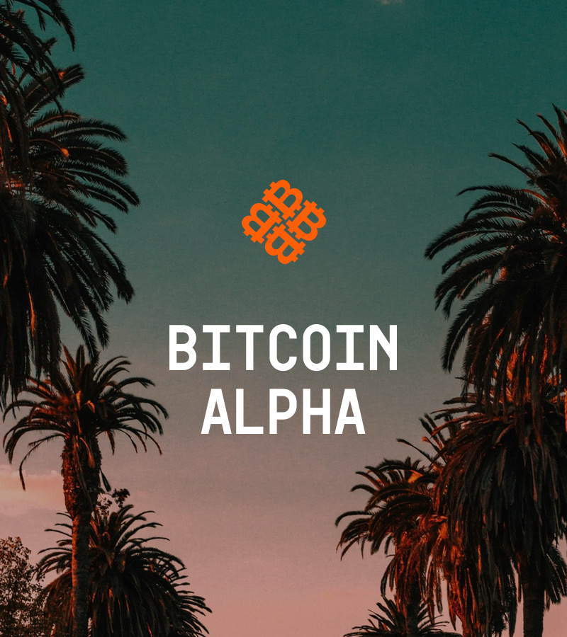 Bitcoin Alpha Event Logo