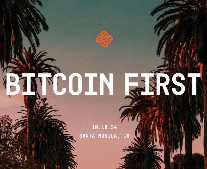 Bitcoin First Event Logo